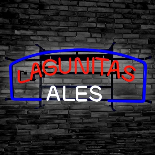 Lagunitas ales custom LED neon sign.